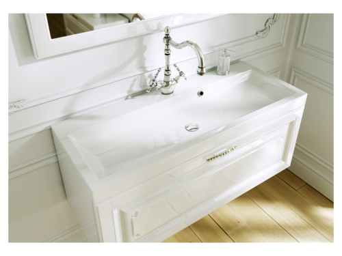 Тумба с умывальником AQWELLA Empire 100 Белый Emp.01.10/W